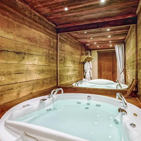 Haut-savoyard Avec Jacuzzi A - Fr-1-569-135 Megeve