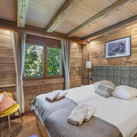 Haut-savoyard Avec Jacuzzi A - Fr-1-569-135 Chalet Megeve